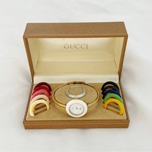 Gucci Vintage Interchangeable Bezel Watch
